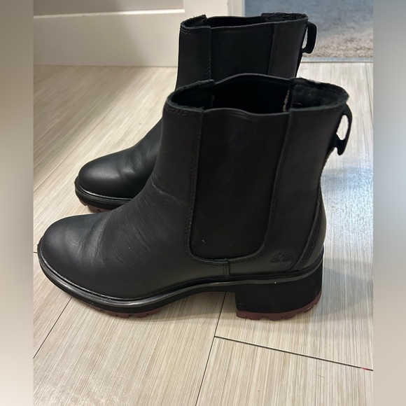 Timberland Shoes - Timberland Black Heeled Chelsea Boot